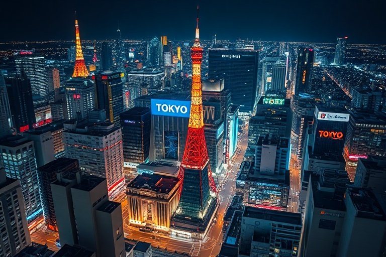 比比影视-城市之光：东京夜景延时摄影