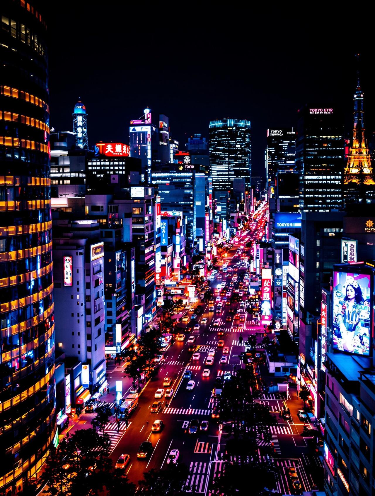 比比影视-城市之光：东京夜景延时摄影